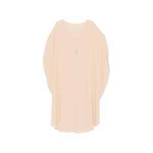 GIANLUCA CAPANNOLO Asymmetrical Kaftan Dress Women Beige Dresses